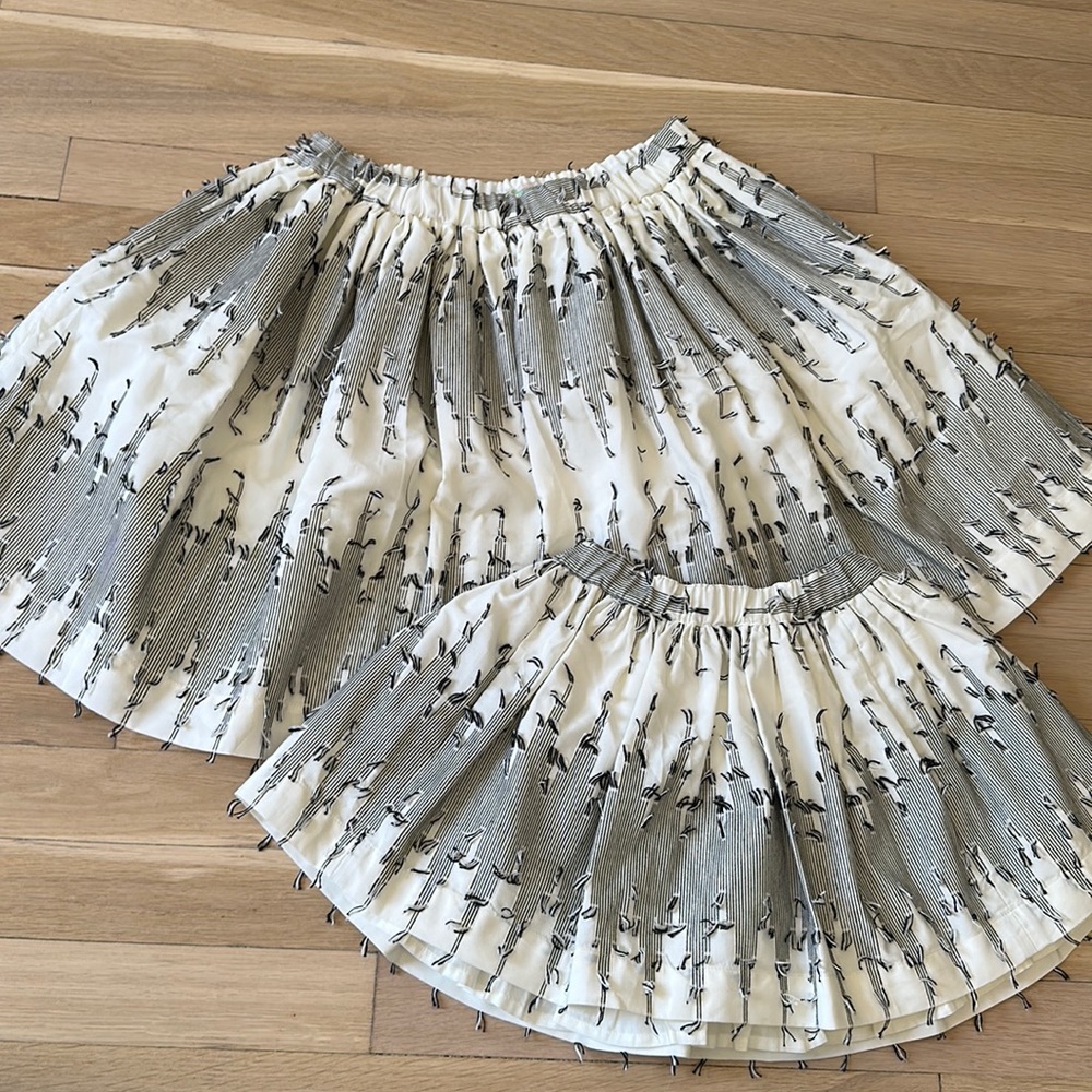 NWT Bonpoint matching Mother/ Daughter skirts